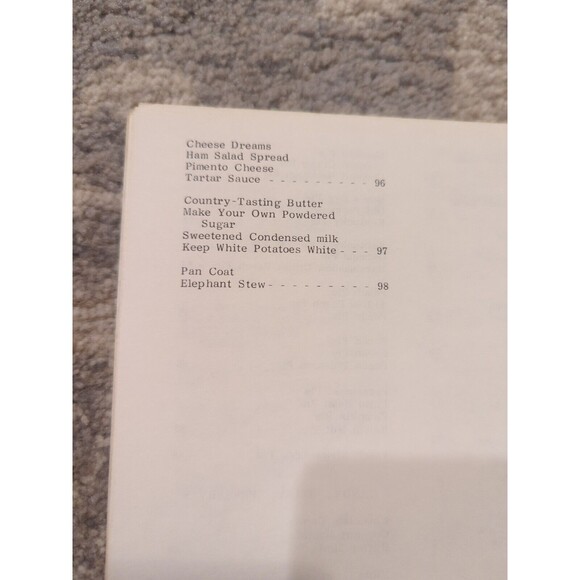 Oak Grove Moravian Church Cookbook Spiral Vintage 1982 Winston-Salem, NC - Picture 11 of 13